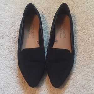Black flats 7.5 pointed toe